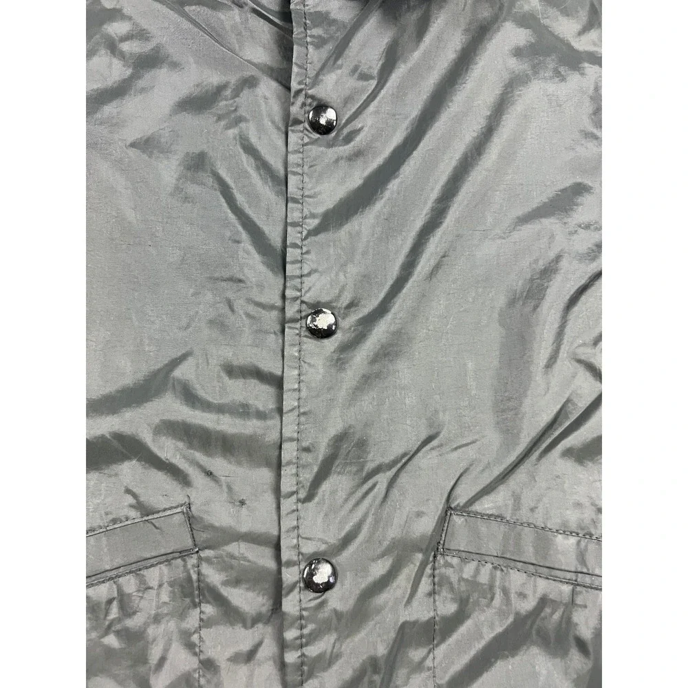 Windless Coach Jacket Men S Black 1981 Traveling Team Graphic Vintage Snap Front